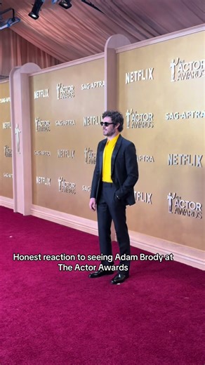 Adam Brody's Unexpected Moments at The Actor Awards