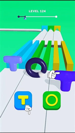 Blob Run Game 3D 😱 Color Change Challenge! 🎮💥 #viral #gaming #shorts