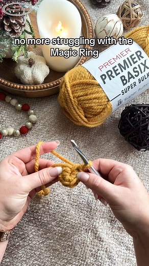 How to Easily Crochet a MAGIC RING with this Tutorial ❤️ SHARE if you found this helpful --> https://www.nickishomemadecrafts.com/crochet-magic-circle/ #crochet #crochetmagicring #crochetmagiccircle #crochettip | Crochet Patterns & Tutorials by Nicki's Homemade Crafts
