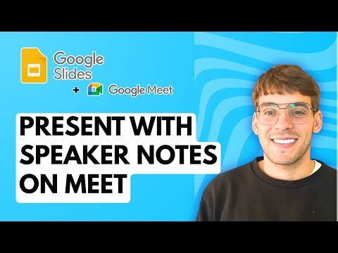 How to Present with Speaker Notes on Google Meet [2025 Guide]