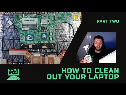 How To Clean A Laptop (Part 2) Dell Inspiron 15 7559