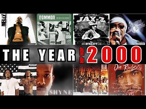 Hip Hop in 2000 : The Year Rap CHANGED | Best Albums and Songs In the Year 2000