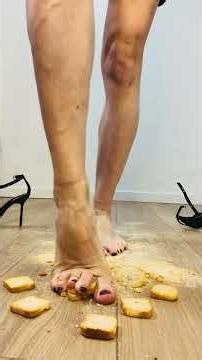 From Heels to Bare Feet 👠➡️👣 Tiny Crunchy ASMR