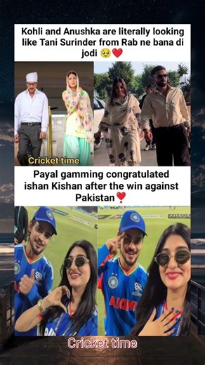 Kohli and Anushka are literally looking like Tani Surinder from Rab ne bana di jodi 🥹❤️