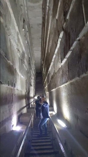 Grand Gallery Secrets: Inside the Great Pyramid #pyramidsofegypt