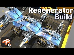 Robocraft] Regenerator tutorial how to build 리제너레이터 빌드 by 부레옥잠