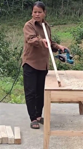 Make your own table and chairs set fromwood | How to make furniture |Triệu Ghền