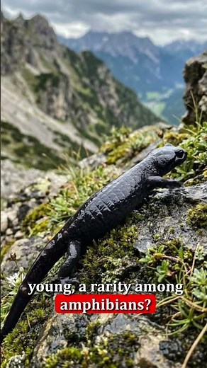 The Alpine Salamander's Secret Birth