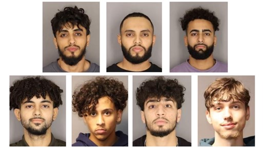 7 men charged as authorities raid 9 businesses in illegal cannabis sales investigation