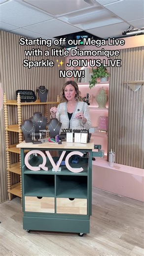 Join Our Mega Live for Diamonique Sparkle!