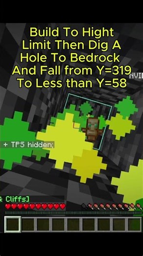 How To Get Caves And Cliffs Advancement #minecraft #minecrafttipsandtricks #minecraftadvancements