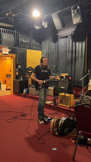 Solace had an old friend Duane Hutter come by and add some slide fire to an epic 70's rock jam we are recording in the studio yesterday. Thanks buddy! | Solace