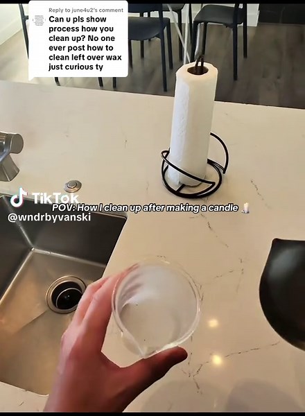 How to Clean Up After Making a Candle