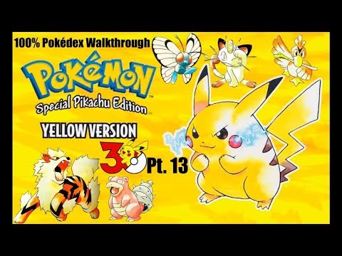 Pokémon Yellow | 100% Pokedex Walkthrough Pt. 13