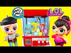 Jelly Layer LOL Surprise Dolls Do the Claw Machine Challenge