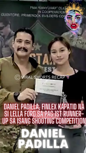 Daniel Padilla Flexes Sister Lella Ford's Shooting Competition Win