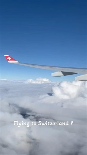 Flying into Switzerland? Do this #switzerland #traveltips #flying #alps #travelshorts