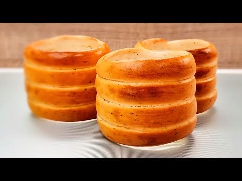 Beautiful Golden Bread Rings You Can Make At Home