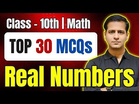 Class 10 Maths Chapter 1: Real Numbers – Most Important MCQs | CBSE 2026 Exam