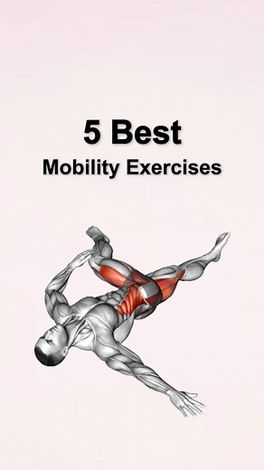 Physio Gym Tips | My 5 go-to mobility exercises for better flexibility and joint health! 🧘‍♀️ Perfect for warming up or winding down. Save for later!📌 App... | Instagram