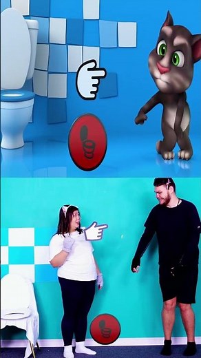 Talking Tom - Please! You hateful thing! #shorts