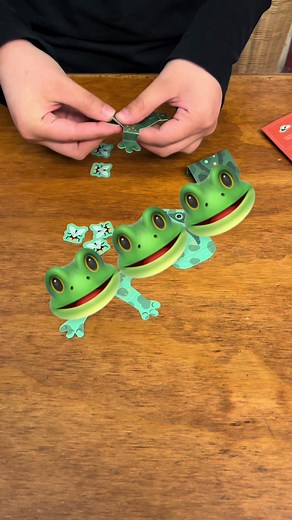 Flip-tastic frogs! We just got in these new DIY kits from Clockwork Soldier! Easy to make and fun to play with! 🐸 #ribbit #fyp #fypシ゚viral #foryou #foryoupage #frog #diy #diyproject #toadhalltoys #winnipeg #manitoba #wpg #fun #funny #cute #silly