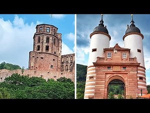 Heidelberg Castle & Old Bridge 🇩🇪 Sightseeing Germany