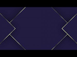 1-Hour Worship Background | Elegant Motion Loop for Church Services | Blue and Gold Squares