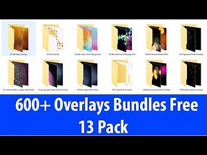 600+ Photoshop Overlay Pack Free Download All in One Overlay Pack Free | Photoshop Tutorials Youtube