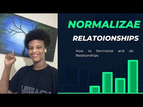How to Normalize tables and Use relationshiops