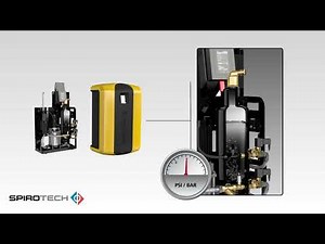 The Spirovent Superior S600 vacuum degasser improves hydronic heat transfer and pumping performance