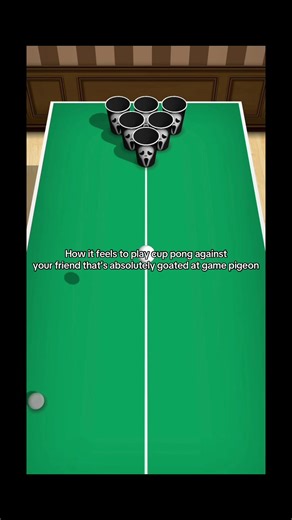 Mastering Cup Pong in Game Pigeon