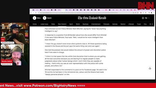 Best of April 2025 Tamatha Paul was on BHN throwing shade at Mark Mitchell which made the news and he coped super hard Pere Huriwai-Seger on his confrontation with Casey Costello that was blown up in the media to be far more aggressive than actually was. Douglas Murray versus Dave Smith in the infamous "you've never beeeen" comment Save a massive 30% on all items at https://bhn.nz/shop/ during the summer break using the promo code XMAS2025 at checkout Like us on Facebook.com/BigHairyNetwork Foll