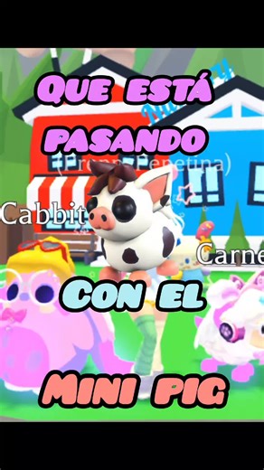 ¿Qué está pasando con el mini pig en Adopt Me?