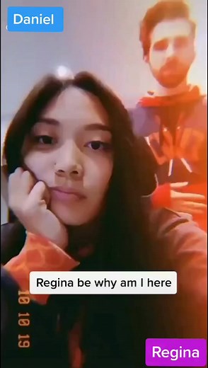 Regina and Daniel on TikTok