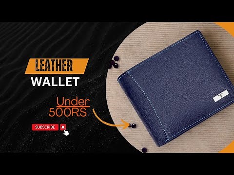 Must-Have Wallet? URBAN FOREST Oliver Blue Leather Wallet Review & Unboxing