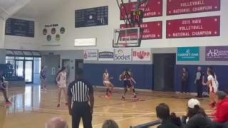 Nevaeh Caffey of Incarnate Word Academy hits the pull up jumper in the Red Knights victory over Whitney Young at the Sophie Cunningham Classic in Columbia Video by Earl Austin Jr | St. Louis American #stlamerican #incarnatewordacademy #sports #missouri #stlouissports #missourisports | St. Louis American