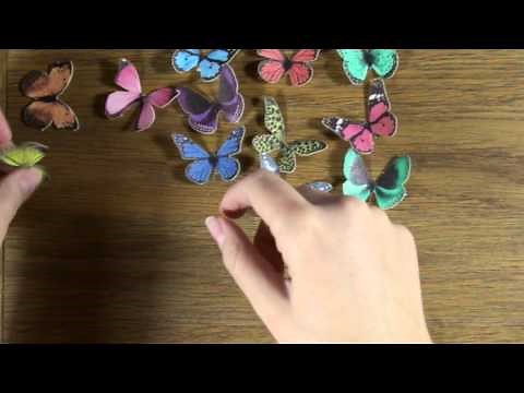 How to use Butterfly Cake Toppers - Tutorial
