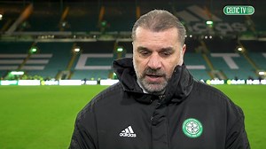 🎙 Ange Postecoglou reacts to tonight’s important win at Paradise ⬇️ #cinchPrem | #CELHEA | #COYBIG 🍀 | Celtic FC