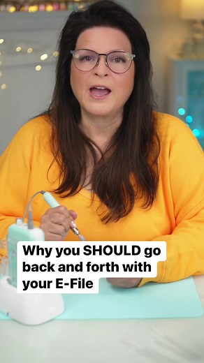 Going back and forth instead of only one way with your E-File not only maximizes your time, but it covers the entire nail effectively and evenly 👌🏼⚡️Watch full in depth nail tutorials on YouTube: nailcareereducation 🎓#nailcareereducation #nails #nailtech #nailtechnician #nailtechlife #nailtechstudent #nailtutorial #nailtutorials #diynails #diynailsathome #nailvideo #nailsofinstagram #nailsnailsnails #nailinspo #naillover #naillovers #nailworld #naildesigns #nailartist #beginnernailtech #nailt