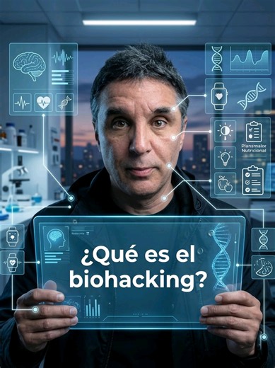 La medicina deja de reaccionar al daño para anticiparlo. Sensores, IA y genética abren paso al biohacking: comprender el cuerpo con datos para mejorar su rendimiento. #Biohacking #IA #Salud #Ciencia #Tecnología