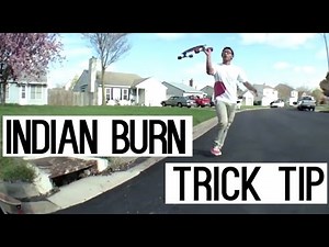 How To Longboard: Indian Burn Trick Tip (EASY)
