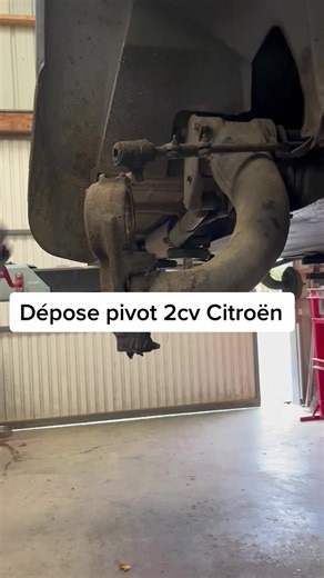 Dépose Pivot de 2CV avec Outil Burton