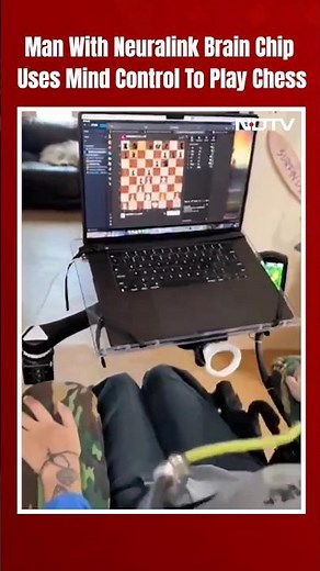 Elon Musk Neuralink | Man With Elon Musk's Neuralink Uses Mind Control To Play Chess