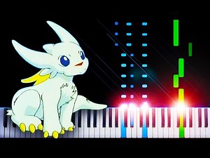 True (Dragon Drive OP) (ドラゴンドライブ) - Piano Tutorial