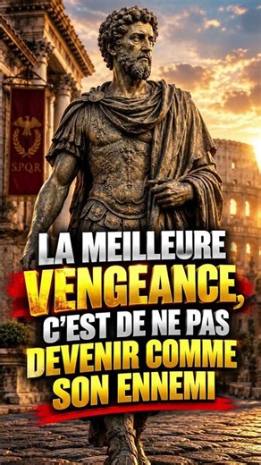 LA MEILLEURE VENGEANCE, C’EST DE NE PAS DEVENIR COMME SON ENNEMI #stoïcisme