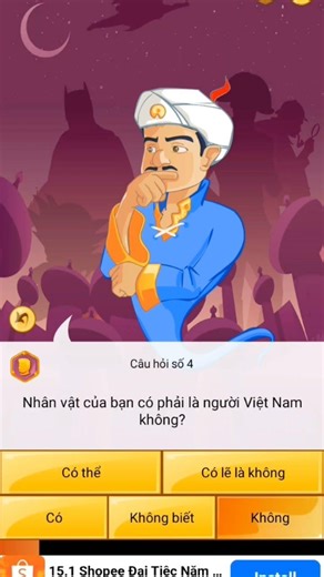 Video Này có từ 18+ mình phải che #akinator