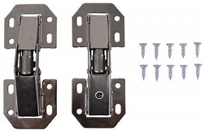 Spring Support RV Cabinet Door Hinges - Qty 2 JR Products RV Cabinet and Drawer Hardware 37270705