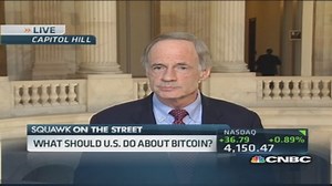 Sen. Carper: Bitcoin has benefits