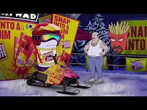 Aqua teen hunger force slim jim Ad